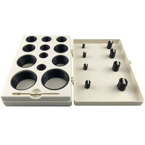 O Ring Boss Hydraulic 212 Piece Buna N 90 Durometer O Ring Assortment Kit For Hydraulic Fittings And Hoses With 20 Different Sizes And Includes Brass Pick Tool