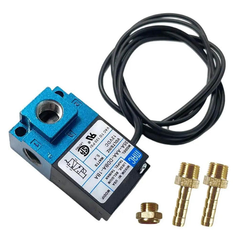 3 Port Boost Control Solenoid Valve Replacement For MAC 35A-AAA-DDBA-1BA with connectors for turbocharged vehicles