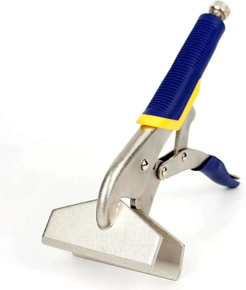 10 Inch Hand Seamer For Sheet Metal Bending With Locking Mechanism And Flat Jaw, Heavy Duty Duckbill Pliers For HVAC
