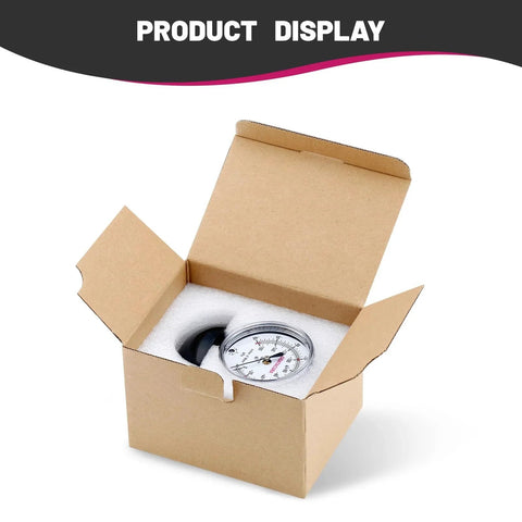 Vacuum Suction Gauge For Household And Central Vacuums, 0 To 160 Inches Of Water, Two And A Half Inch Dial in box