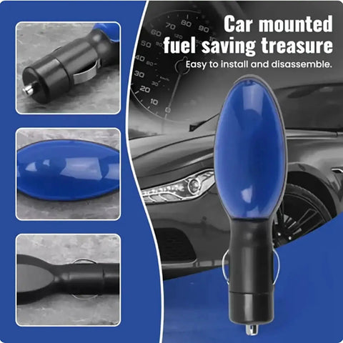 Plug And Play Gas Saver For Cars And Trucks Portable Fuel Economy Device 2 Pack, close-up views and installation visualization