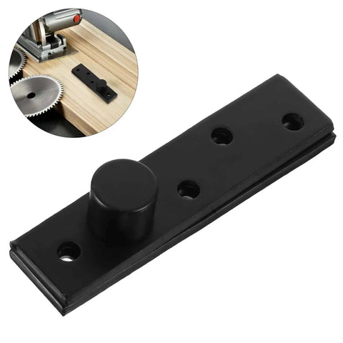 360 Degree Stainless Steel Pivot Hinge For Invisible Doors Heavy Duty Rotatable Door Hardware Concealed Design with black finish