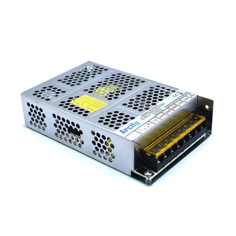 Side view of Switching Power Supply With Triple Output 5V 8A 12V 7A 24V 5A 110V 220V Input High Stability Low Noise Clean DC