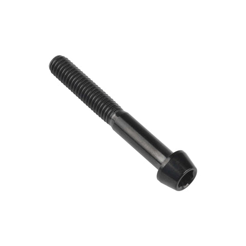 Titanium M6x45mm Hex Socket Cap Screw DIN 912 Black 6AL4V Ti Bolt with Tapered Head 1mm Pitch M6 Thread Lightweight High Strength Fastener