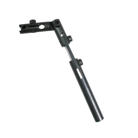 Adjustable Dial Indicator Holder With 3 Pivot Joints For Dial Test Digital Indicator Dovetail Arm Built To Last Axial Axis Mount Heavy Duty Iron Construction For Precise Measurements In Manufacturing And Workshop Setups HFS, metal holder with multiple joints
