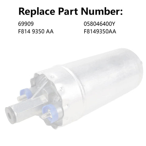 Electric Fuel Pump Direct Fit No Hassle Install For Ford F250 F350 F450 F550 Super Duty And Excursion 7.3L Power Stroke 1999 2000 2001 2002 2003 Replacement 69909 0580464074 F8149350AA EG52252020