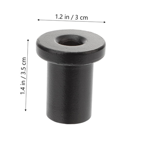 Five Piece Barn Door Track Spacers Kit DIY Friendly for Easy Installation durable spacer, high-carbon steel, 1.2x1.4 inches