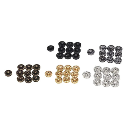 100 Pack Mini Metal Snap Button Kit 5mm Sew On Fasteners For Doll Clothes Sewing Garment Repair Skirts And Collars Durable Snaps
