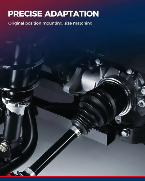 Front Left CV Axle Shaft Assembly For 2015 Through 2019 Hyundai Sonata 2.4L Gas And 2016 Through 2020 Kia Optima 2.4L Gas Two Pack CV Axles With Durable Build And Easy Install installed in vehicle axle view