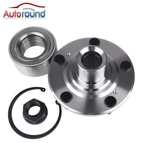 Pair Front Wheel Bearing And Hub Assembly For Honda Accord 1998-2002 Acura TL 1999-2003 Acura CL 2001-2003 Non ABS 5 Lug