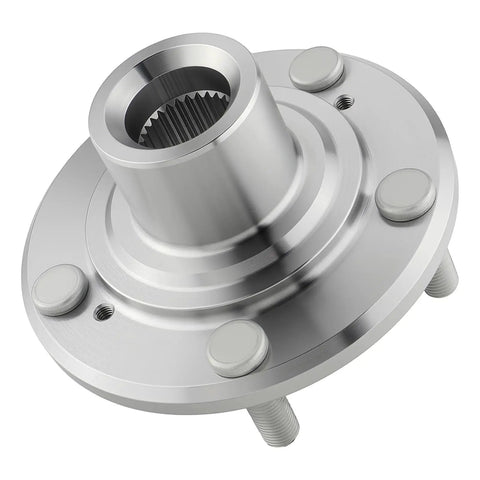 Front Wheel Hub Bearing Assembly Pair For Accord 2008-2012, Crosstour 2010-2015, Accord Crosstour 2010-2011, Acura TSX 2009-2014 OEM Style Replacement Beefed Up Front Hub Bearings For A Smooth Ride shown from side view