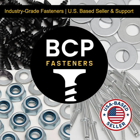 BCP Fasteners fender washers, stainless steel, 1/4 in hole and 1-1/4 in outer diameter, 50-count