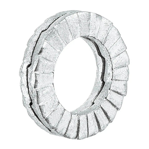 Wedge locking washer for M5 bolts, manganese steel, vibration-resistant safety washer
