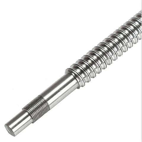Miniature 8mm Pitch Ball Screw with Nut for 3D Printing Machines, Model SFK0801 No Machined, 50-1000mm lengths, precise linear motion