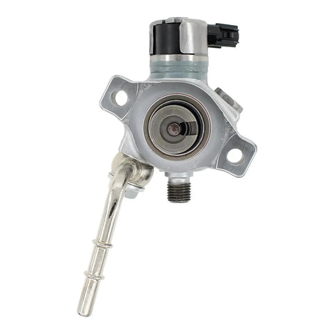 Front view of Drop-In High Pressure Fuel Pump Replacement for Honda Odyssey 2021-2025 and compatible models, showing metal fittings.