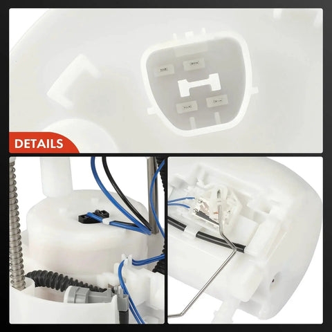 Internal components of Plug And Play Electric Fuel Pump Module With Sending Unit for Ford Police Interceptor and Lincoln MKS