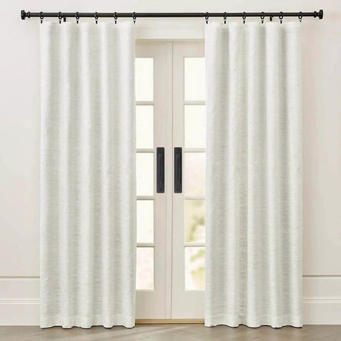 Barn Door Handles Two Pack Sliding Door Handles 6 3 Inch Hole Center Black Zinc Alloy Cabinet Pulls With Plate in use on sliding doors