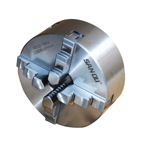 4 Jaw Lathe Chuck INTBUYING K12 160 Self Centering 160mm Metal Chuck For CNC Machine Tools And Accessories