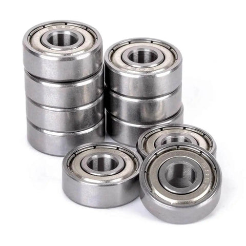 Stack of 608ZZ C3 High Speed Sealed Ball Bearing 8x22x7mm (8mm x 22mm x 7mm) 10-Pack for various equipment use