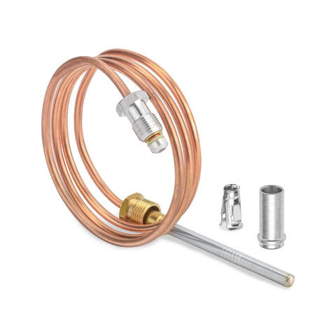 CQ100A1039 30-inch copper thermocouple with adapter fitting for Honeywell pilot burners replacement part