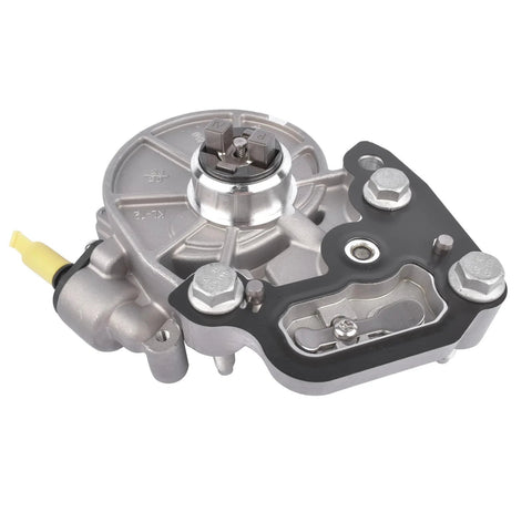 GELUOXI vacuum pump replacement for GM cars; aluminum housing with mounting bolts, black gasket, yellow port