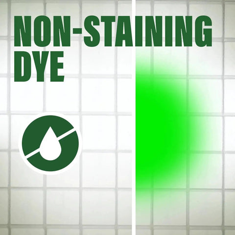 Fluorescent Green Water Tracing Dye For Leaks And Flow Analysis In Pools, Toilets, Sewers, And Septic Systems image showing green dye dispersion.