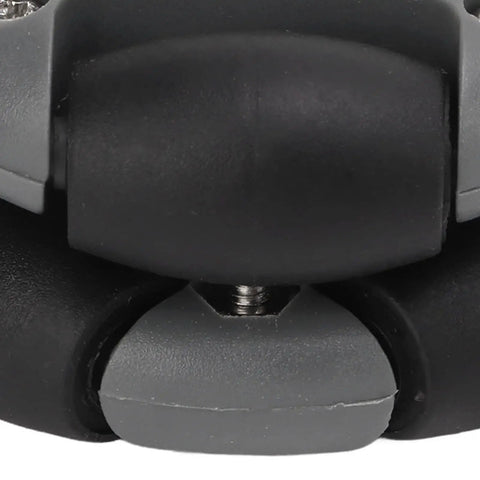 Close-up of Pro Grade 48mm Omni Directional Wheel for Robots with 360 degree rotatable double row and 2kg load capacity by WiseZythum.