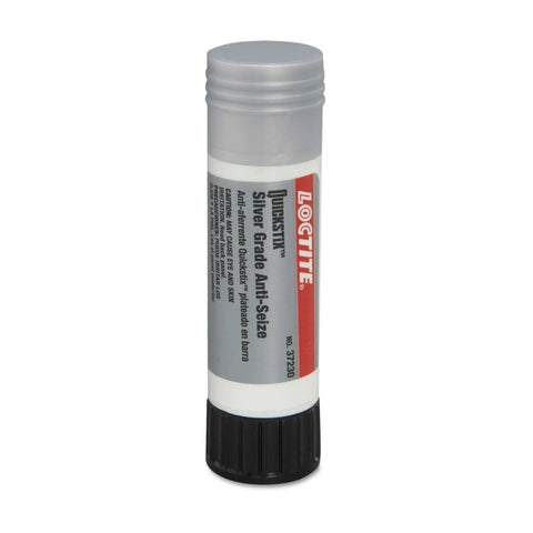 Front view of Silver Thread Treatment Stick, 20 g Anti-Seize Lubricant For Bolts And Fasteners, pocket friendly with no leaks or drips.