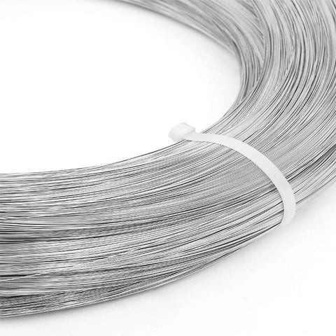 Stainless steel spring wire coil, 0.8 mm diameter, 10 m length, bright hard wire