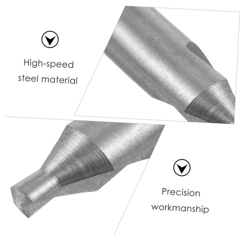 High Speed Steel Center Drill Bit Set With 60 Degree Chamfering For Woodworking And Metalworking 12 Piece Pro Grade Precision Centering Kit For Accurate Holes From KALLORY showing steel material and precision tip.