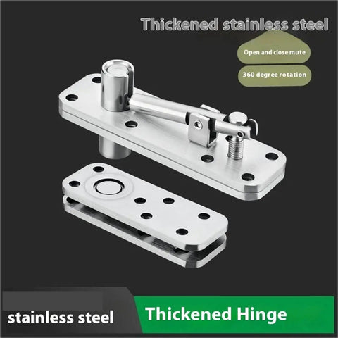Concealed Stainless Steel Door Hinge Set With Rotating Axis For Wood Doors Black Hidden Up And Down Adjustable Hinge