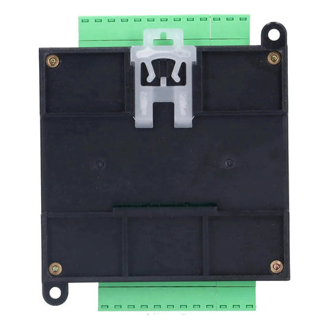 Back view of 12 Inputs 8 Outputs DC12V Programmable Logic Controller Module With 8000 Step Memory and Transistor Outputs for Industrial Automation