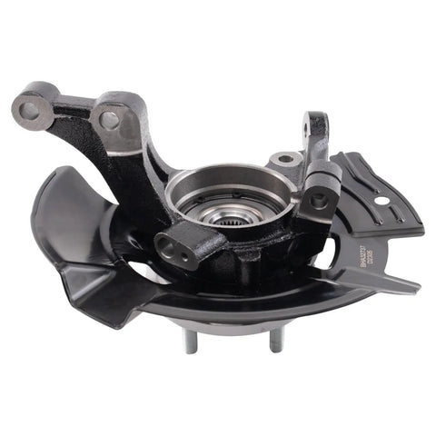 Front Steering Knuckle And Wheel Bearing Hub Assembly Kit Right Passenger Side For 2011 2012 2013 Hyundai Sonata 2.4L L4 Without Sport Suspension Replacement Ready To Install With Reference Numbers 698 464 517163R010 5172038110 5175039603
