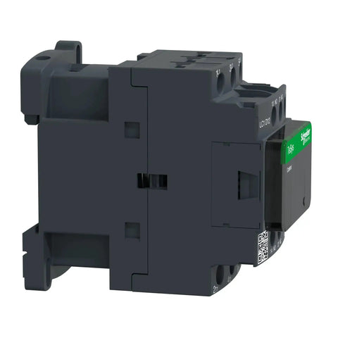 Beefy 120V AC Coil 3-Pole Non Reversing Contactor with 1 NO and 1 NC for industrial motors, side view