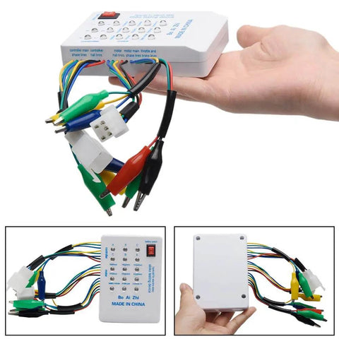 Brushless Motor And Controller Tester For E Bikes And Electric Scooters 24V 36V 48V 60V 72V Quick Coil And Phase Sequence Check