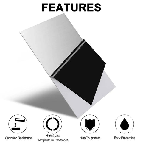 Durable 304 Stainless Steel Sheets 8 By 12 Inches One Sixteenth Inch Thick 16 Gauge Plates For Crafting Stovetop Use Food Grade Quality Bright Snow Frosted Surface Versatile For Kitchen And Craft Projects CKVIHAV
