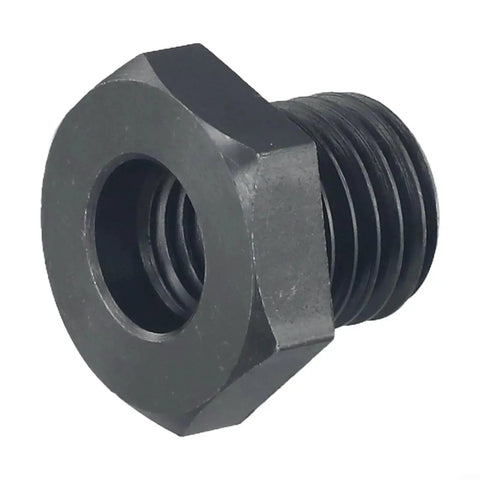 M18X2.5 To 1-8TPI Wood Lathe Chuck Adapter For Headstock Spindle, metal converter for lathe and CNC applications, product view.