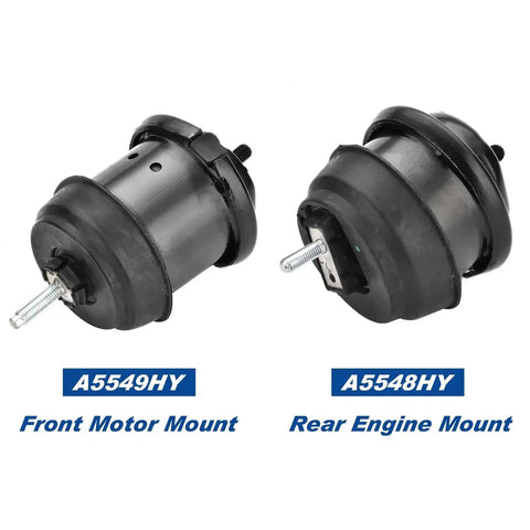 GMC Acadia Saturn Outlook Buick Enclave Chevrolet Traverse Engine And Transmission Mount Kit 4 Piece For 3.6L 2009-2017 shown