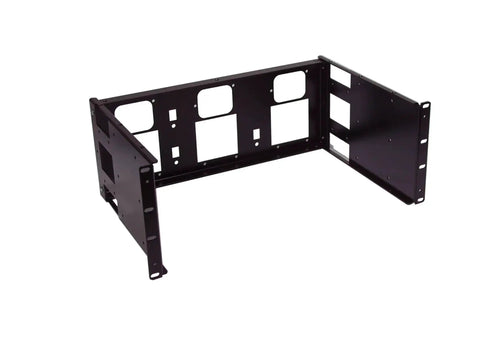 4U Rackmount Panel For ATX PS2 Power Supplies Mounting In 19 Inch Rack Cabinets, heavy duty 14 gauge steel, rear view