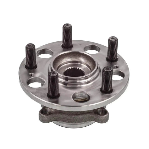 Acura RLX Front Wheel Bearing And Hub Assembly With ABS Sensor 5 Lug Direct OE Replacement 28 Spline Hub Pre Greased