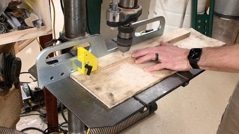 Drill Press Fence Pro With Switchable Magnets For Slick, Precise Woodworking On Drill Tables, Magnetic Fence System