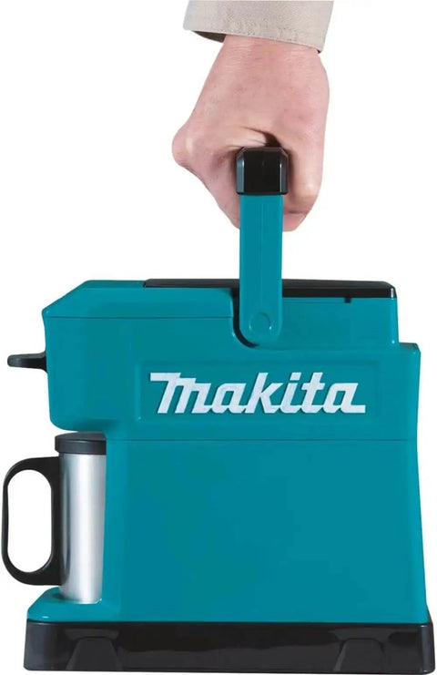 Cordless Coffee Maker For 18V LXT And 12V Max CXT Batteries, Tool Only, portable teal coffee machine with drip filter