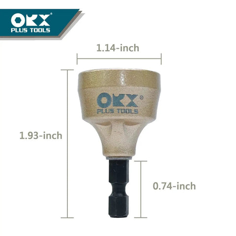 Deburring External Chamfer Tool With Tungsten Blade For Stainless Rods Threads And Pipes Fits One Eighth To Three Quarters Inch 3mm To 19mm