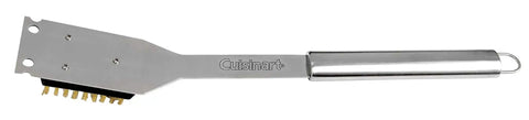 16.5-Inch Long Handle Stainless Steel Grill Cleaner Brush And Scraper For BBQ Griddle And Outdoor Grills, Dishwasher Safe