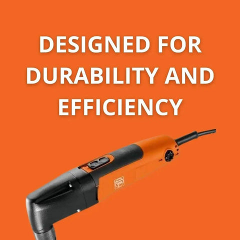 Universal Nibbler For Corrugated Sheet Metal With 22 Gauge Cutting 350W Power 360 Degree Rotating Head QuickIn System compact design