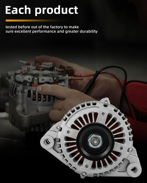 130 Amp 12V Alternator Replacement For Hyundai Azera Entourage Santa Fe Sonata Veracruz Kia Sedona Sorento Beefy Drop In Auto Electrical Generator