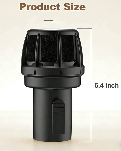 Two Point Five Inch Shop Vacuum Muffler Diffuser For Noise Reduction And Air Filtration Industrial Grade Accessory 6.4-inch size