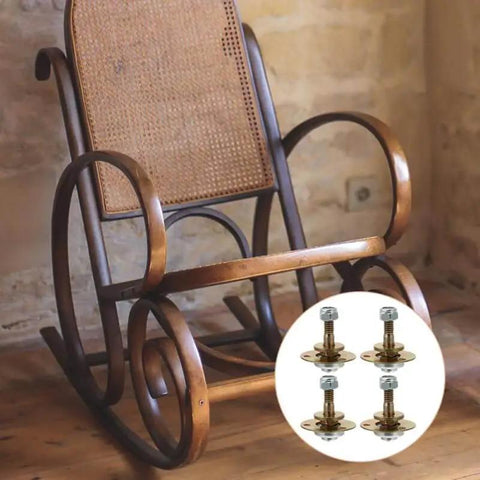 Rocking Chair Bearings Replacement Kit Four High Precision Metal Bearings For Rocking Chair Repair And Assembly with connectors