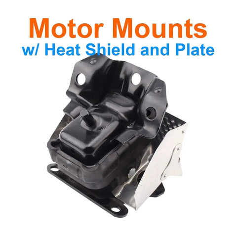 Engine Motor Mount For Silverado Sierra Tahoe Suburban Avalanche Yukon Escalade 2007 2014 V8 6.0L 6.2L Or 5.3L with heat shield