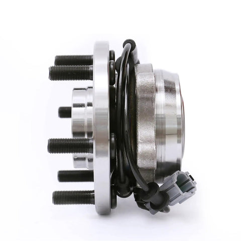 Side view of Front Wheel Hub Bearing Assembly Set Of 2 For 2005 Through 2019 Nissan Frontier 4x4 2005 Through 2012 Pathfinder 4x4 And 2005 Through 2015 Xterra 4x4 OE Style Replacement Part 515065